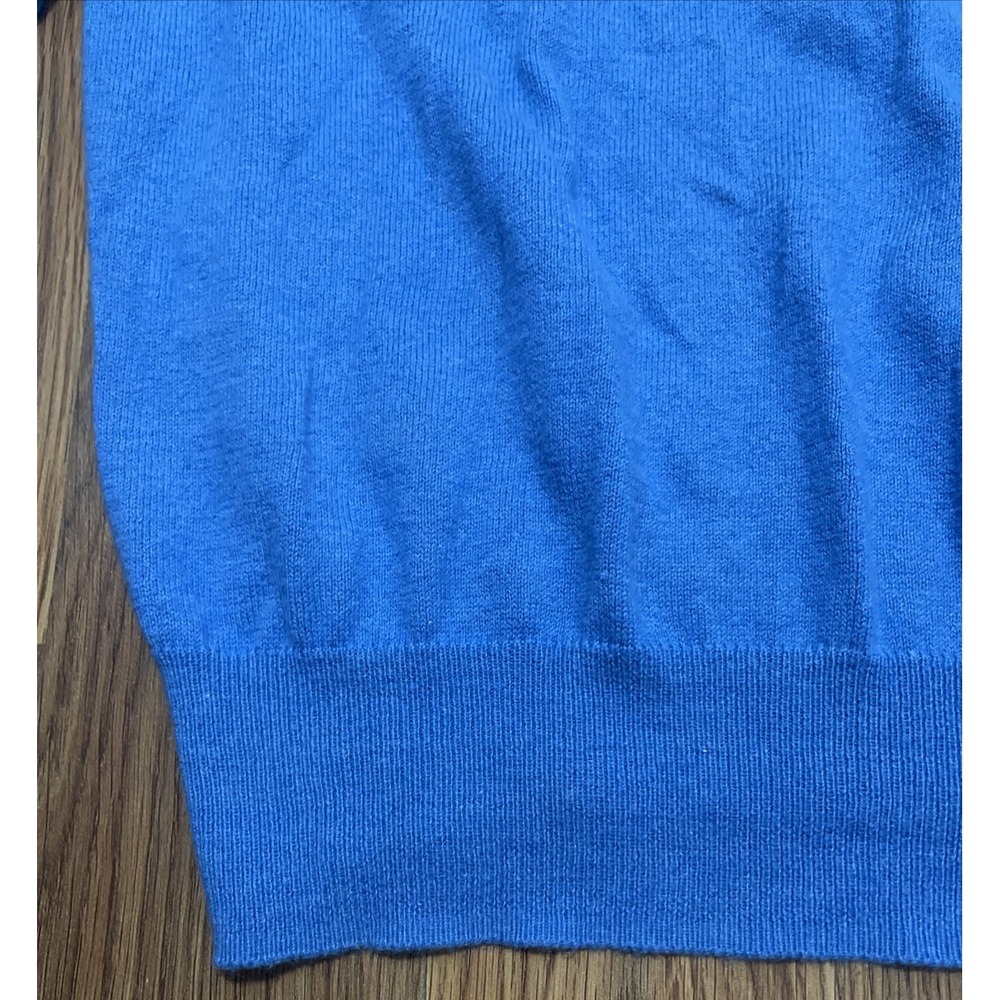 Peter Millar Sweater Mens Medium Crown Comfort Cashmere Quarter Zip - Picture 9 of 14